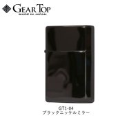 GEAR TOP オイルライター ブラックニッケルミラー[GT1-04]