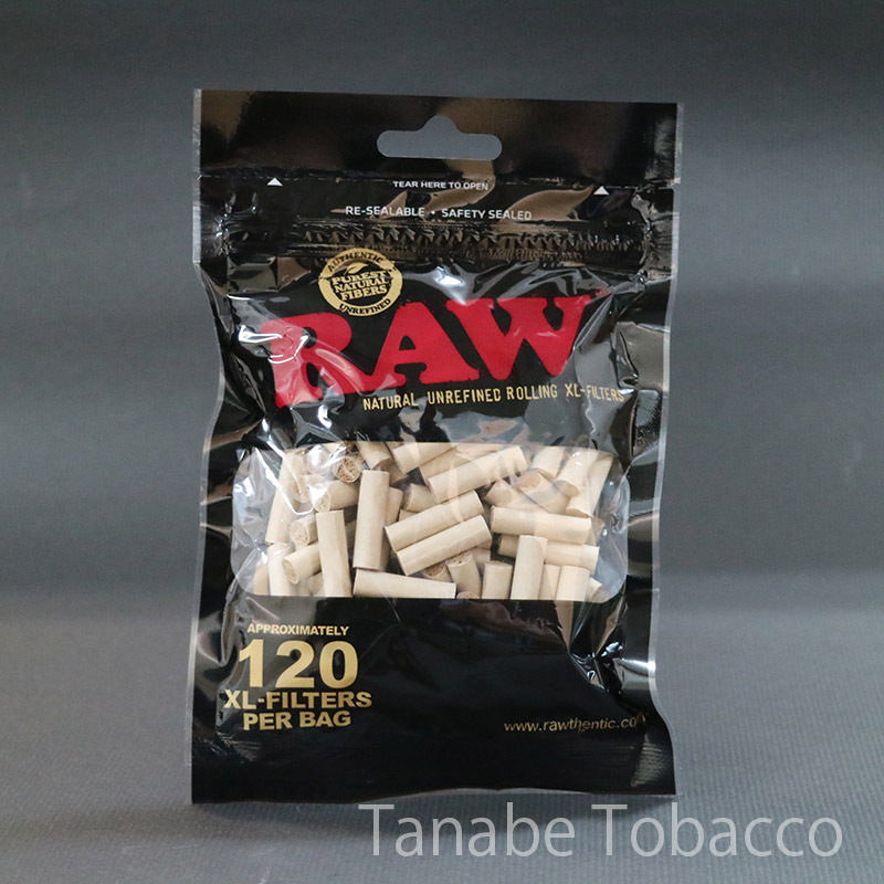 RAW（ロウ） XLフィルター（セルロース） 手巻きたばこアイテム